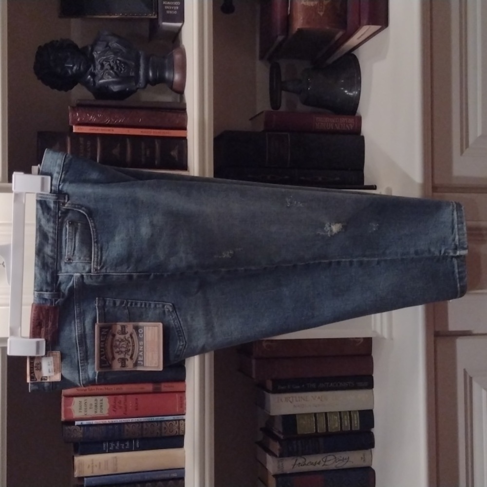 NWT - Ralph Lauren Jeans - Lauren Jeans Co. Classic Mid-Calf Stretch Jeans - 14P